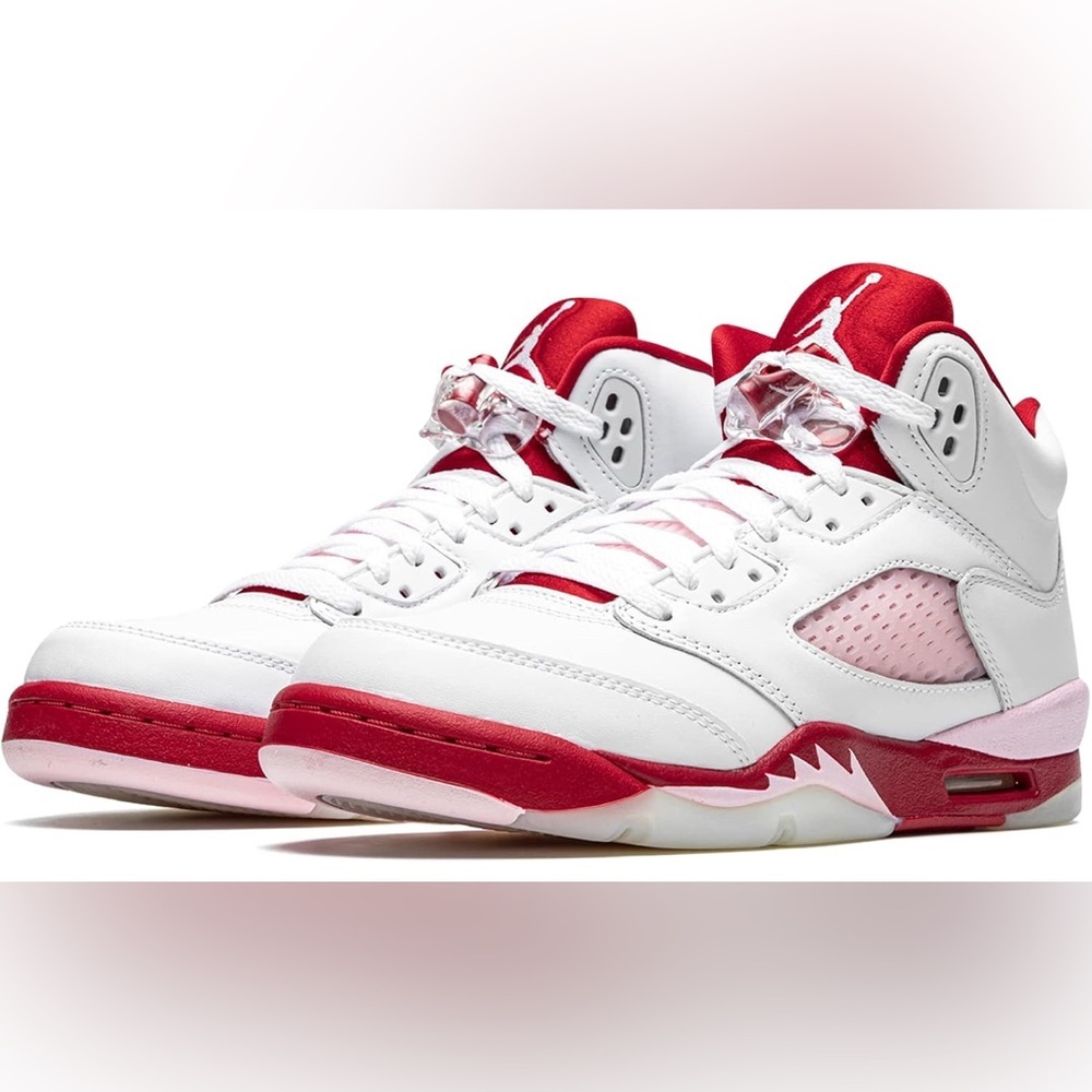 Jordan Kids Sneakers White and Red